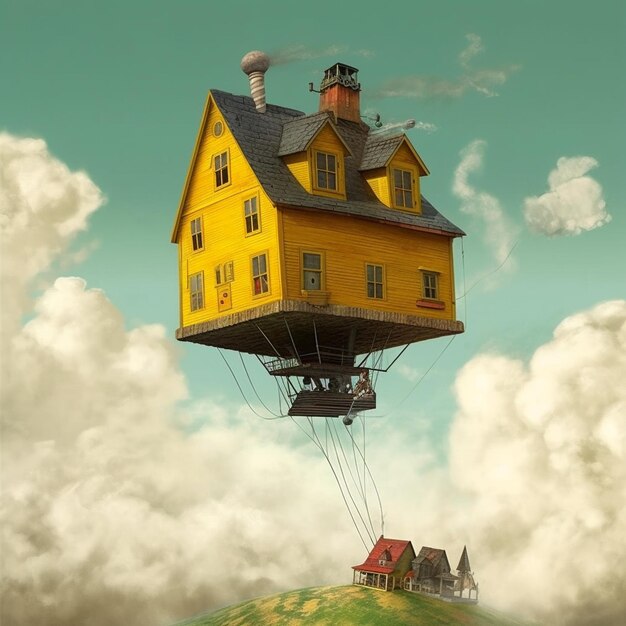 Photo fantasy house