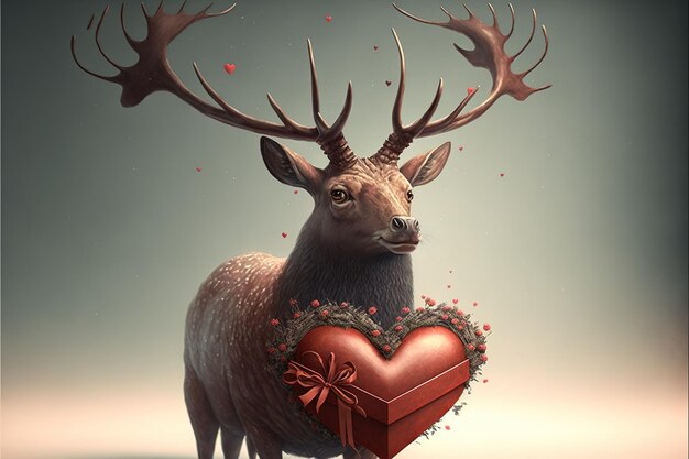 Photo fantasy illustration for loved ones