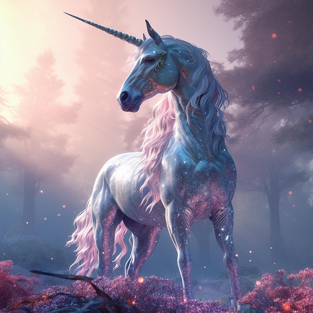 fantasy magical unicorn peaceful