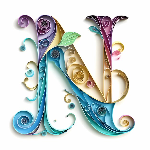 fantasy monogram typography design j letter design