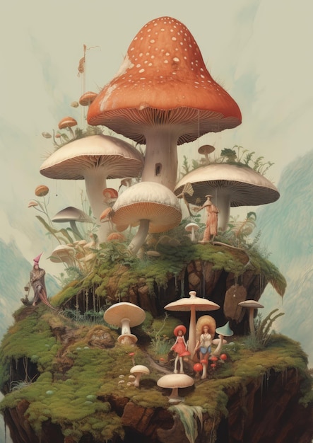 Fantasy Mushrooms