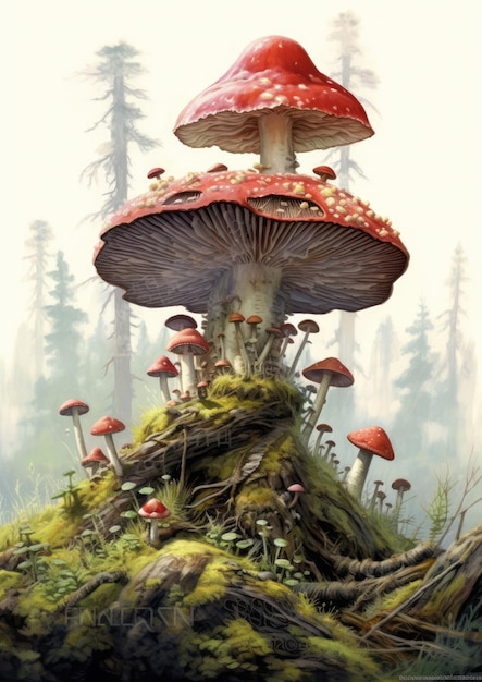 Fantasy Mushrooms