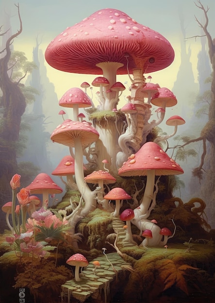 Fantasy Mushrooms