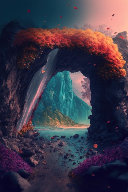 fantasy nature background