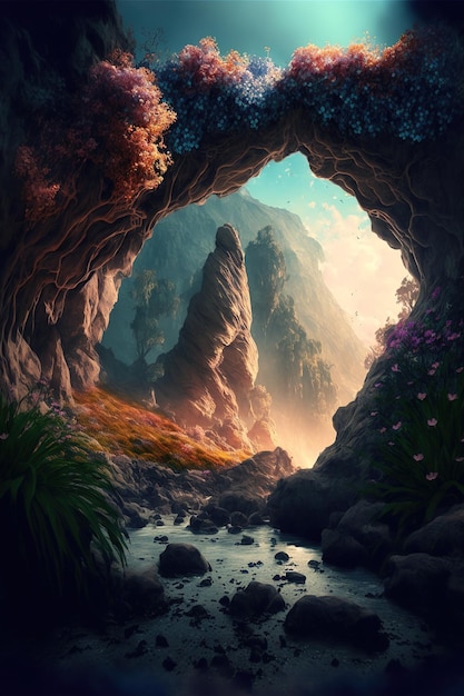 fantasy nature background