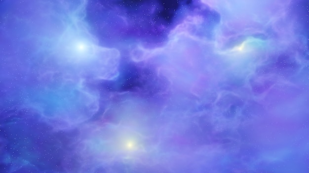 Fantasy nebula abstract background 