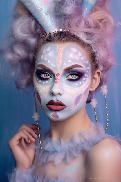 fantasy pink makeup