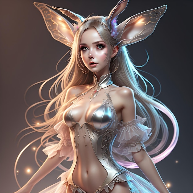 fantasy sexy cute beautiful bunny girl