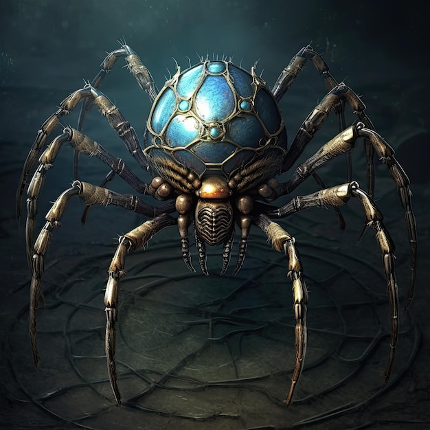 fantasy spider ai generative