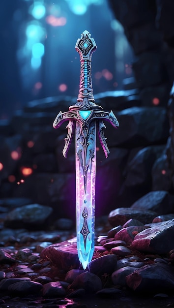 Photo fantasy sword