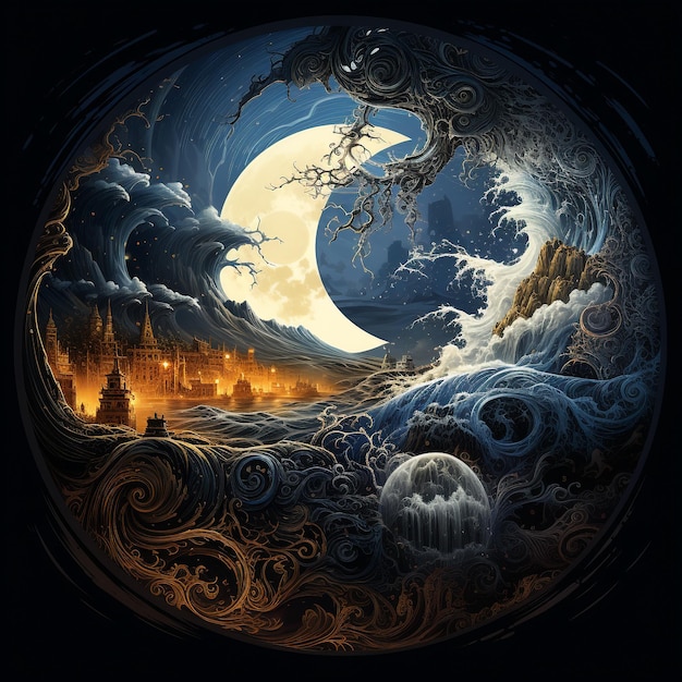 Fantasy yin yang