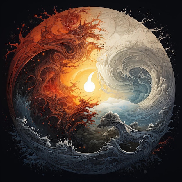 Fantasy yin yang