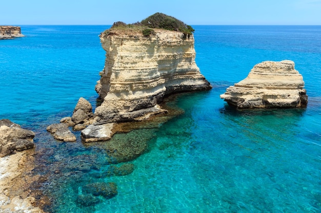 Faraglioni at Torre Sant Andrea Italy