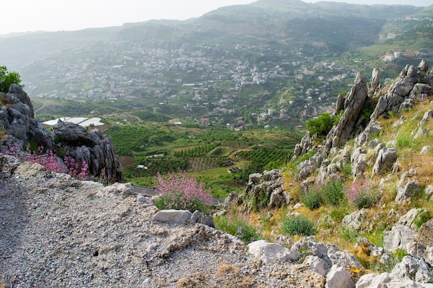 Faraya lebanon middle east ski resort mountains landscape