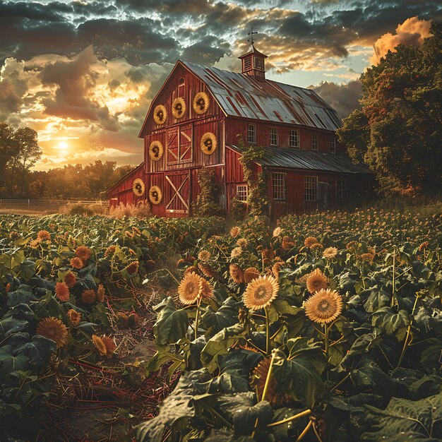 Farm Visit With Bitcoin Crop Circles Bitcoin Barn Paintings Photo of Trending Poster Background