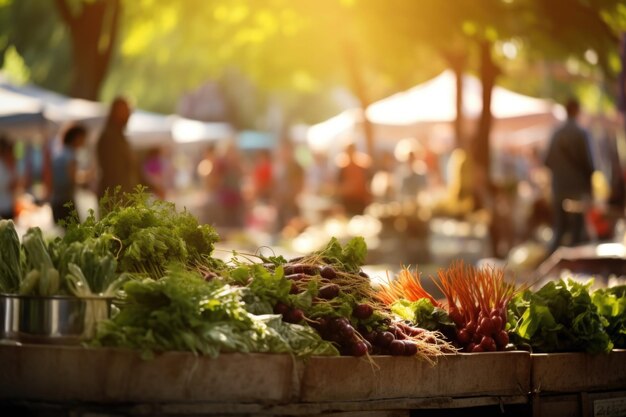 Photo farmer market