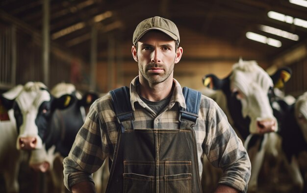 Foto farmer39's pride op de scherm generatieve ai