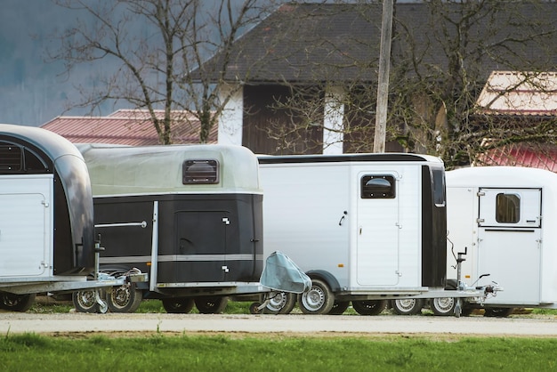 Farming Companion Reliable Horse Trailer for Rural Journeys