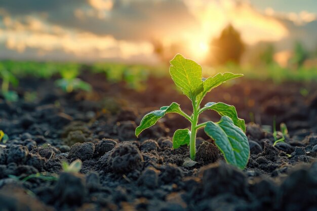 farming field background