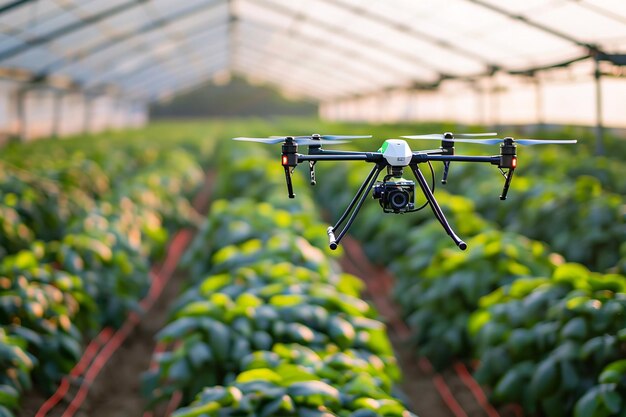 Farming Revolution Enhancing Crop Care with VR AR and Drones