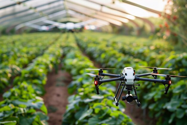 Farming Revolution Enhancing Crop Care with VR AR and Drones