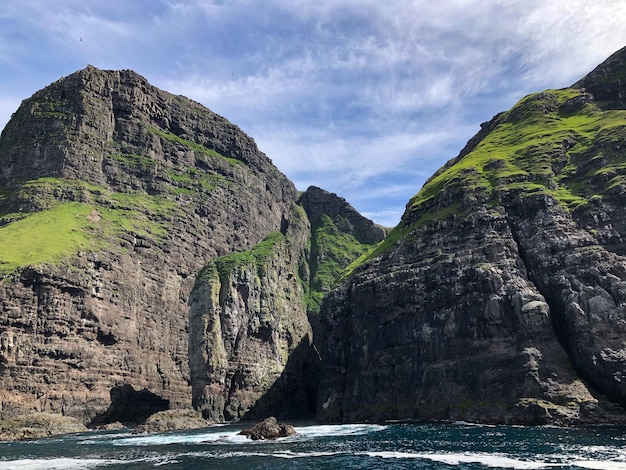 Photo faroe islands denmark nature amazing landscape froyar