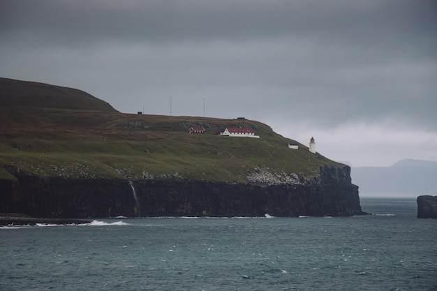 Faroe Islands, small islands and Peninsulas in the Atlantic Ocean