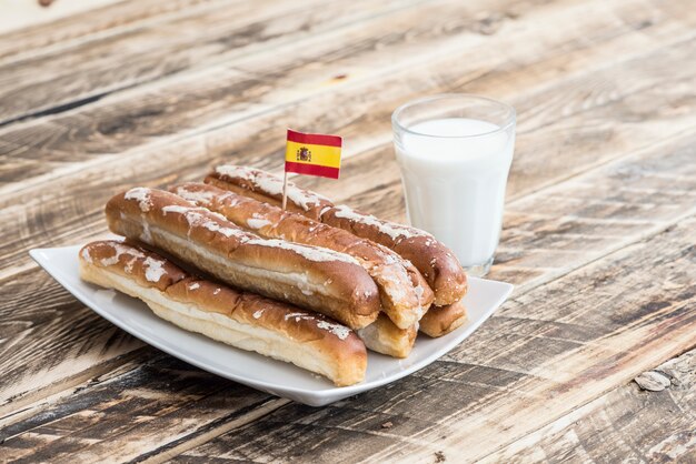 Fartons typical sweet in spain