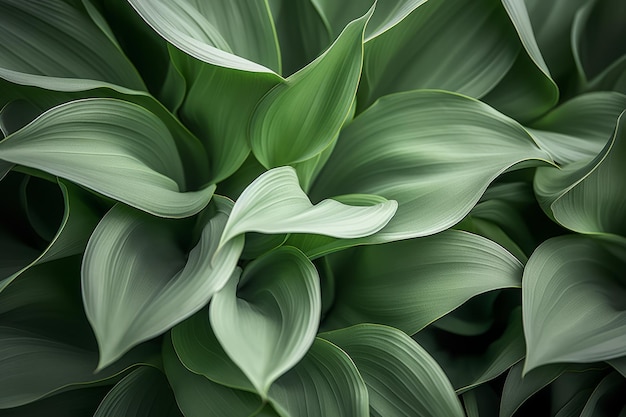 Photo the fascinating texture of welwitschia mirabilis a green leaves background enveloped in a desert pl