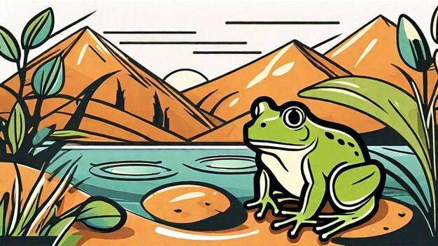 Premium Photo | Fascinating World of Frogs in Their Natural Habitat