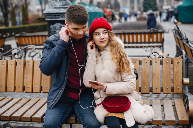 Fashion couple