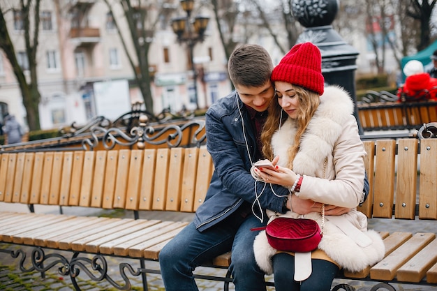 Fashion couple