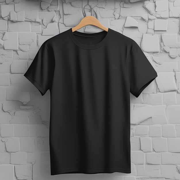 Premium Photo | Fashion dress mockup black tshirt blank