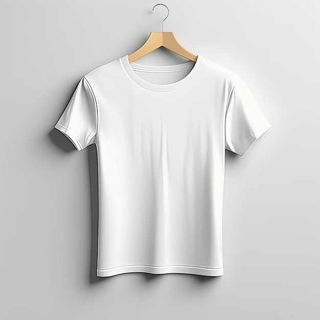 Fashion dress mockup clothing white tshirt blank