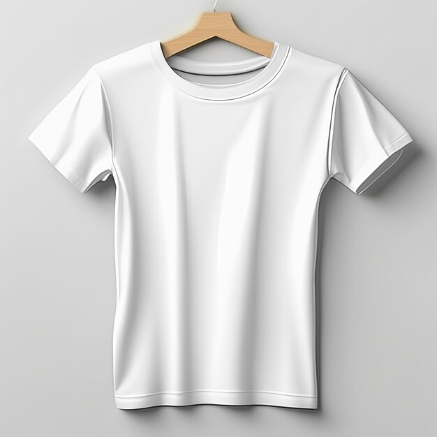 Fashion dress mockup white tshirt blank