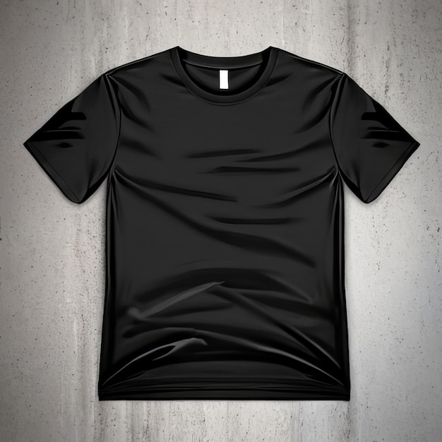 Premium Photo | Fashion mockup black tshirt blank