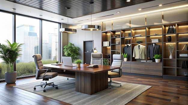Мода и современный офисный интерьер