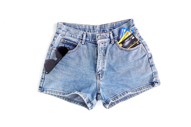 Fashion short jean pants for women