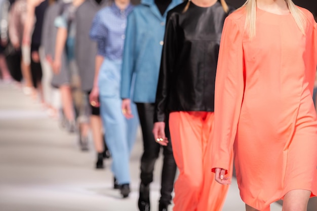 fashion show catwalk event runway show fashion week themed photograph
