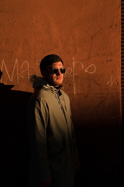 Photo fashion on the streets of morocco