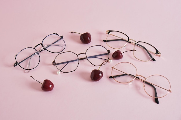 Fashion Trendy Eye Glasses several pairs eye glasses frames