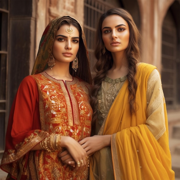 A Fashion women indian and pakistani drass wedding clothing