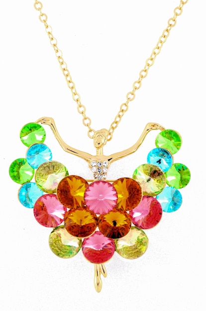 Fashionable colorful jewelry for women to gift.