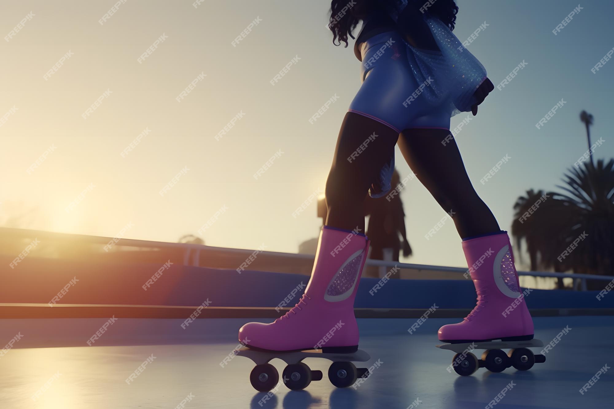 Roller Skating Woman Images - Free Download on Freepik