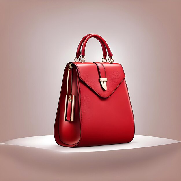 Photo fashionable modern colorful hand bag for women