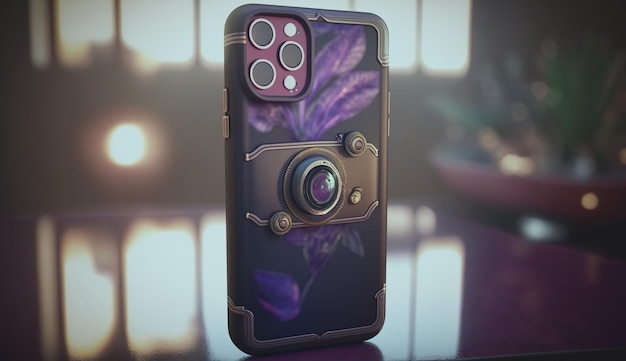 Fashionable phone cases and accessories ai generate