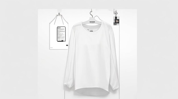 Photo fashionready clothing tag template