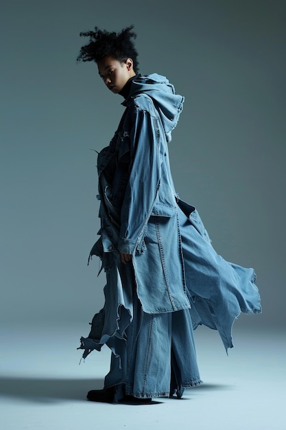 Photo fashionshoot for a japanese fashion designer