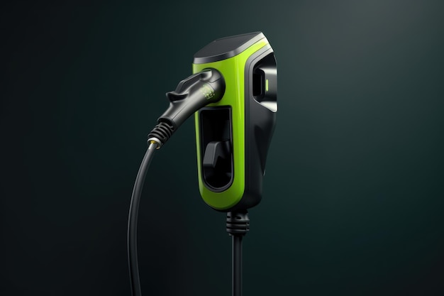 Fast electric car charger green energy for modern transport