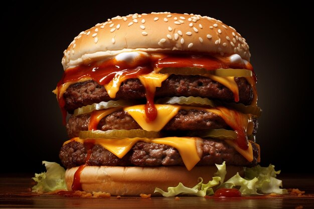 Premium Photo | Fast food design